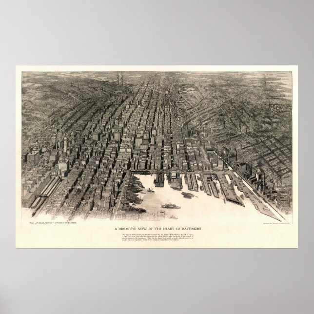 Póster Baltimore (Spofford) - QUALIDADE MÉDIA, ver nota (Frente)