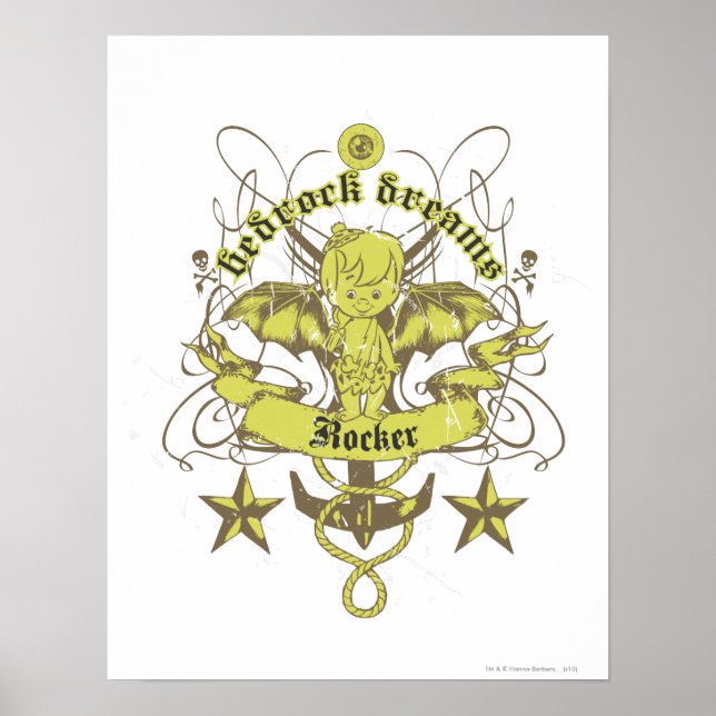 Póster Bam Bam Bedrock Dreams (Frente)