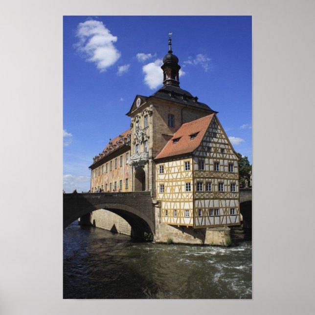 Poster Bamberg, Rathaus da Alemanha (Frente)