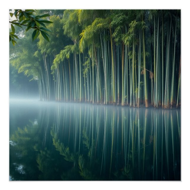 Póster bamboo forest (Frente)