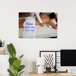 Poster Bamboo Massage