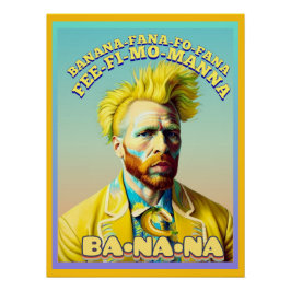 PÓSTER BANANA-FANNA-FO-FANA