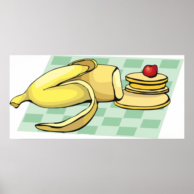 Poster Banana Pancakes (Frente)