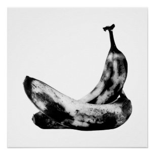 Póster Bananas Apaixonadas Bela Diversão Legal Única