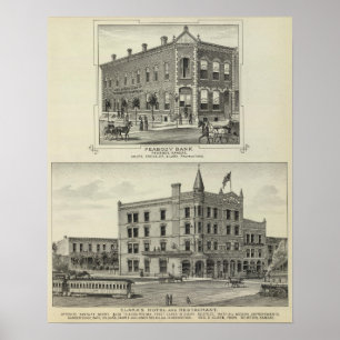Póster Banco de Peabody, Kansas