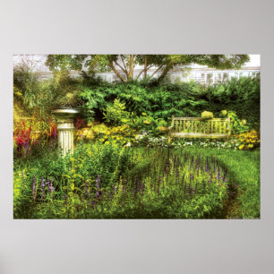 Póster Banco - Prazer de Jardim
