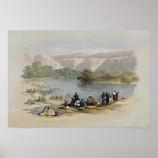 Póster Bancos da Jordânia (Frente)