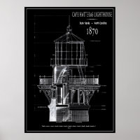 BANCOS EXTERIORES CAPE HATTERAS LUZES 1870