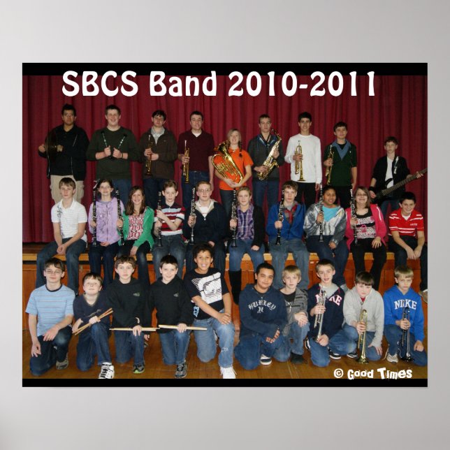 Poster Banda 2010-2011 (Frente)
