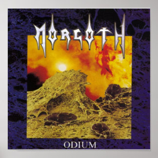 Poster Banda Black metal Death Heavy thrash Gótico Album