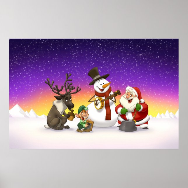 Póster Banda de Jug Natal (Frente)