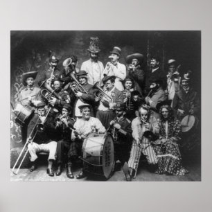 Poster Banda de Rube, 1908