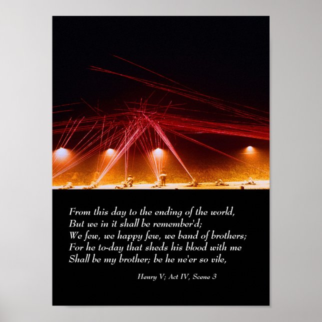 Póster Banda dos Irmãos - Exército (Frente)