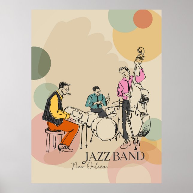 Poster Banda Jazz (Frente)