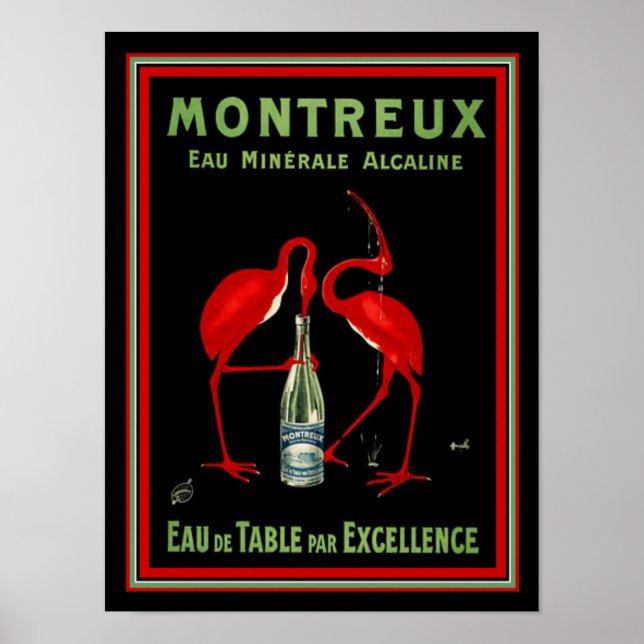 Poster Banda Mineral de Deco de Arte de Montreal 12 x 16 (Frente)