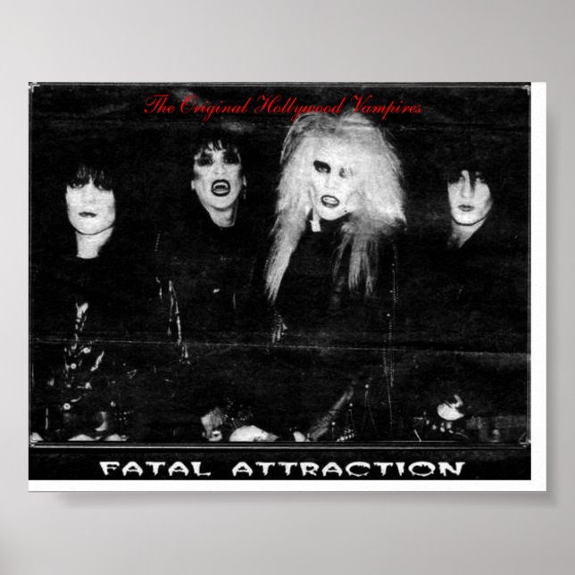 Póster Banda, os Vampiros de Hollywood originais (Frente)