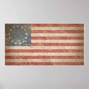 Poster Bandeira 1776 dos E.U.