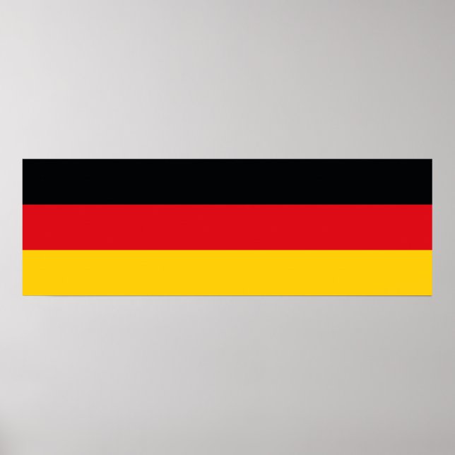 Póster Bandeira alemã (Frente)