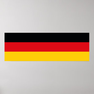 Póster Bandeira alemão