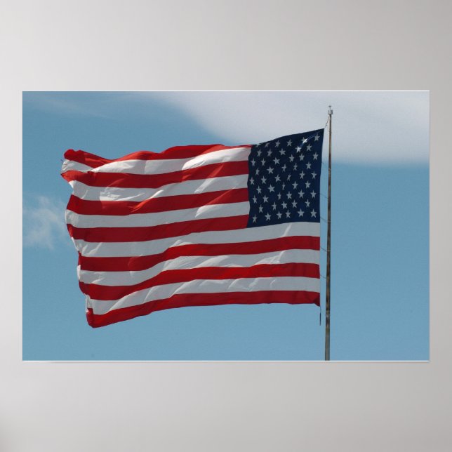 PÓSTER BANDEIRA AMERICANA (Frente)