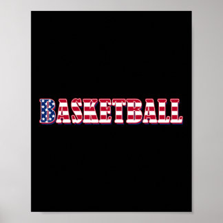 Poster Bandeira Americana de Bysketbyll - Bysketbyll