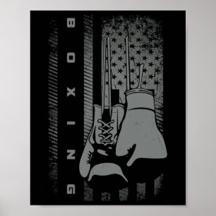 Poster Bandeira Americana Para Mulheres Homens
