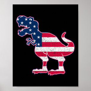 Poster Bandeira Americana Presente Patriótico Para Menino