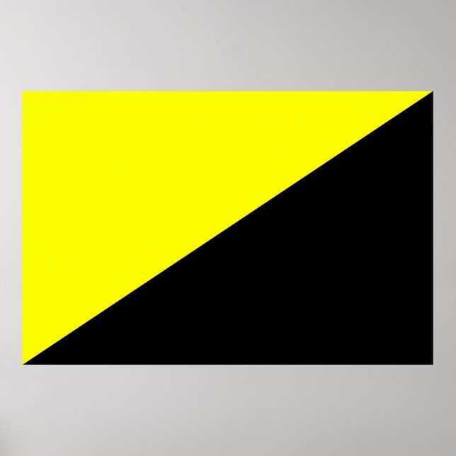 Poster Bandeira Anarcho-Capitalista (Frente)