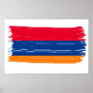 Poster bandeira armênia