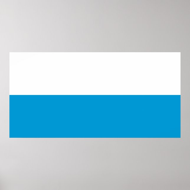 Poster Bandeira Bavariana (Frente)