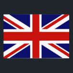 Póster bandeira britânica<br><div class="desc">britânico,  bandeira,  "bandeira britânica",  "jack sindical",  união,  jack,  inglês,  inglês,  "reino unido",  "uk",  "uk",  "english flag",  "england flag",  "united kingdom flag",  "excelente britain",  "britain",  flagain,  país,  ilhas,  azul,  vermelho,  branco,  cruz,  irlanda,  cotland,  wales, </div>