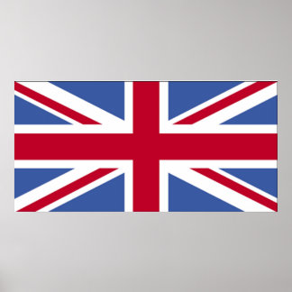 Póster Bandeira Britânica