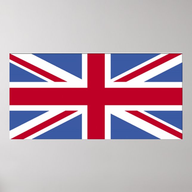 Póster Bandeira Britânica (Frente)