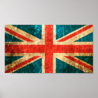 Bandeira britânica do Prestige e Vestida