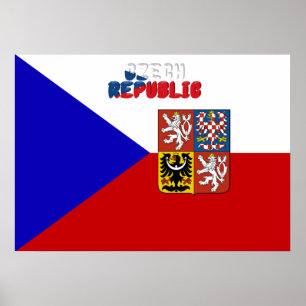 Póster Bandeira checa