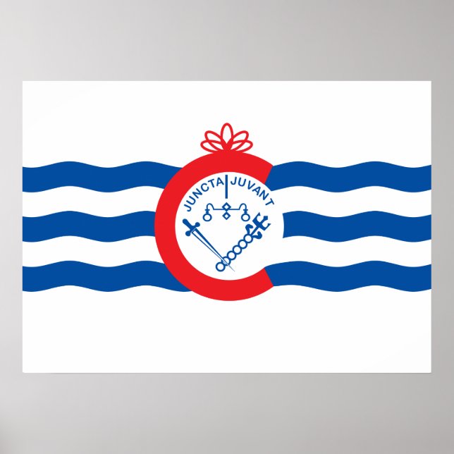 Póster Bandeira Cincinnati (Frente)