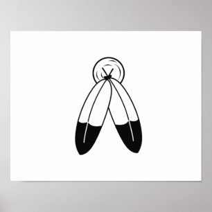 Poster Bandeira com duas bebidas espirituosas