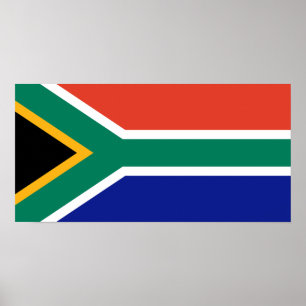 Poster Bandeira da África do Sul