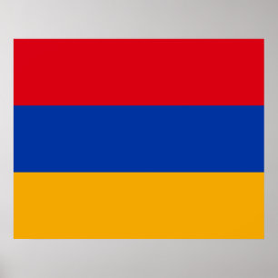 Poster Bandeira da Armênia