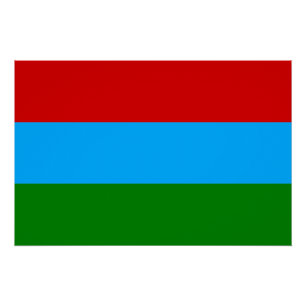 Póster Bandeira da Carélia