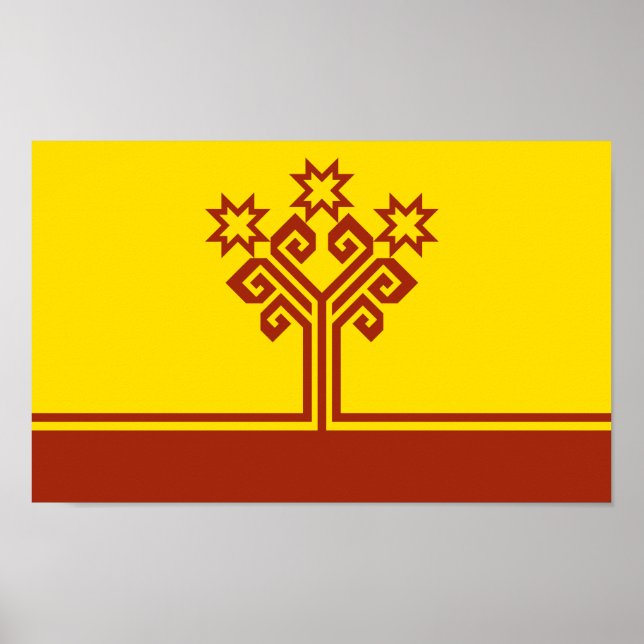 Poster Bandeira da Chuváchia (Frente)