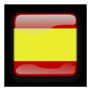 Póster Bandeira da Espanha