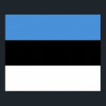 Poster Bandeira da Estônia<br><div class="desc">Bandeira da Estônia</div>