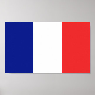 Poster Bandeira da França