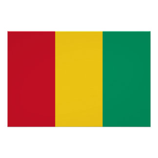 Póster Bandeira da Guiné