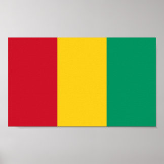Póster Bandeira da Guiné