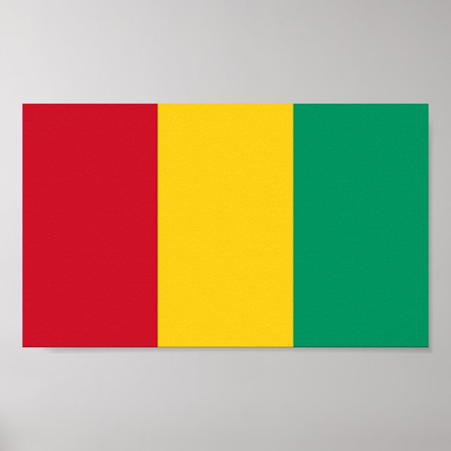 Póster Bandeira da Guiné (Frente)
