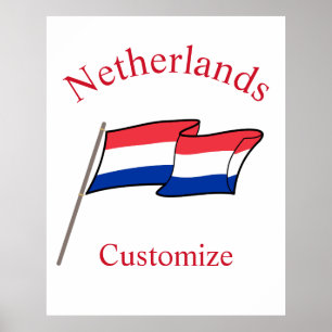 Poster Bandeira da Holanda Thunder_Cove