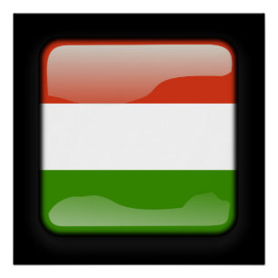 Póster Bandeira da Hungria