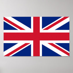Poster Bandeira da Ilha da Ascensão